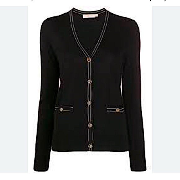 TORY BURCH Madeline wool cardigan - Picture 1 of 12